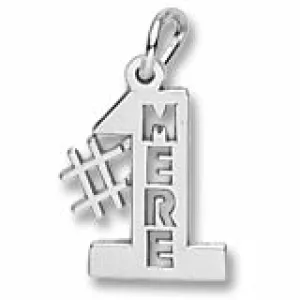 #1 Mere Charm In 14K White Gold