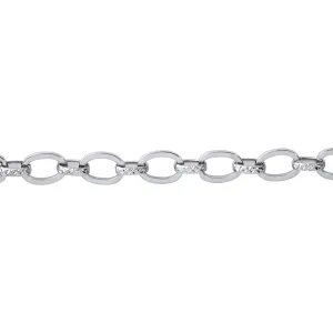 10x7mm Oval Stainless Steel Cable Chain