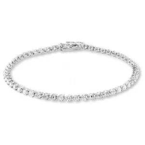 18ct white gold 55 Diamond Tennis bracelet