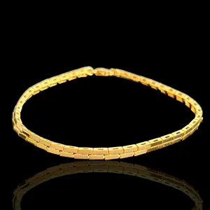 21K Solid Gold Bracelet