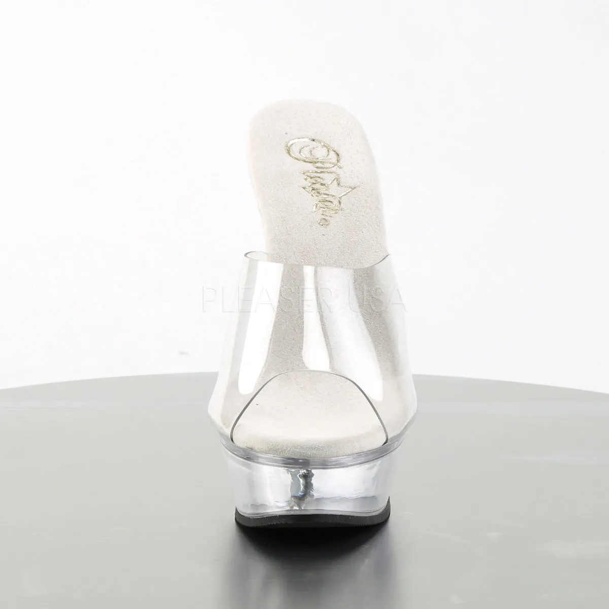 5 Inch Heel ALLURE-601 Clear