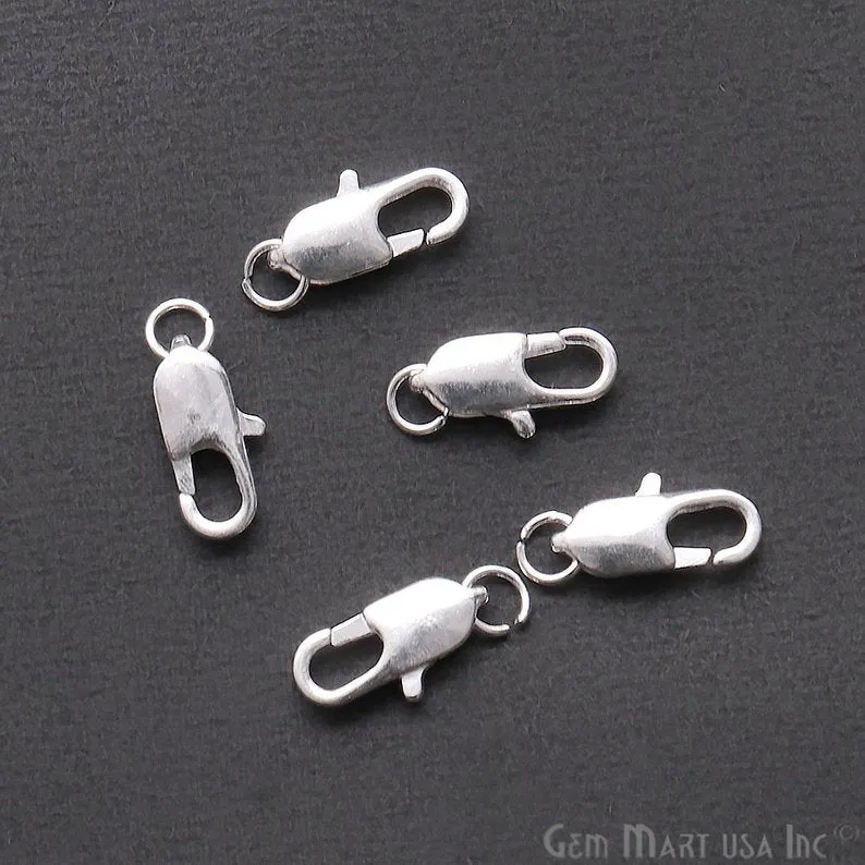 5pc Lot Silver Plated Bracelet Pendant Hook