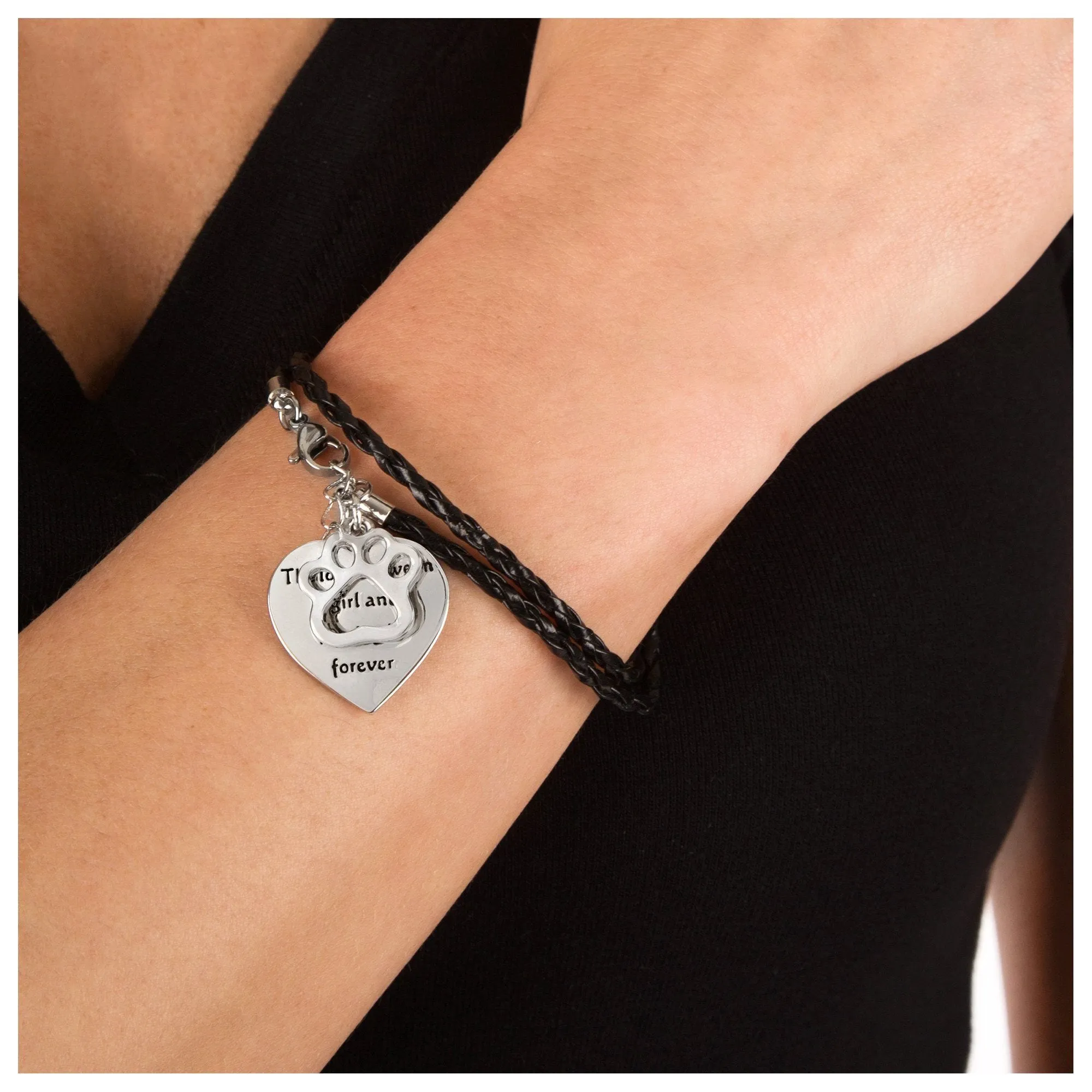 A Girl & Her Dog Wrap Bracelet