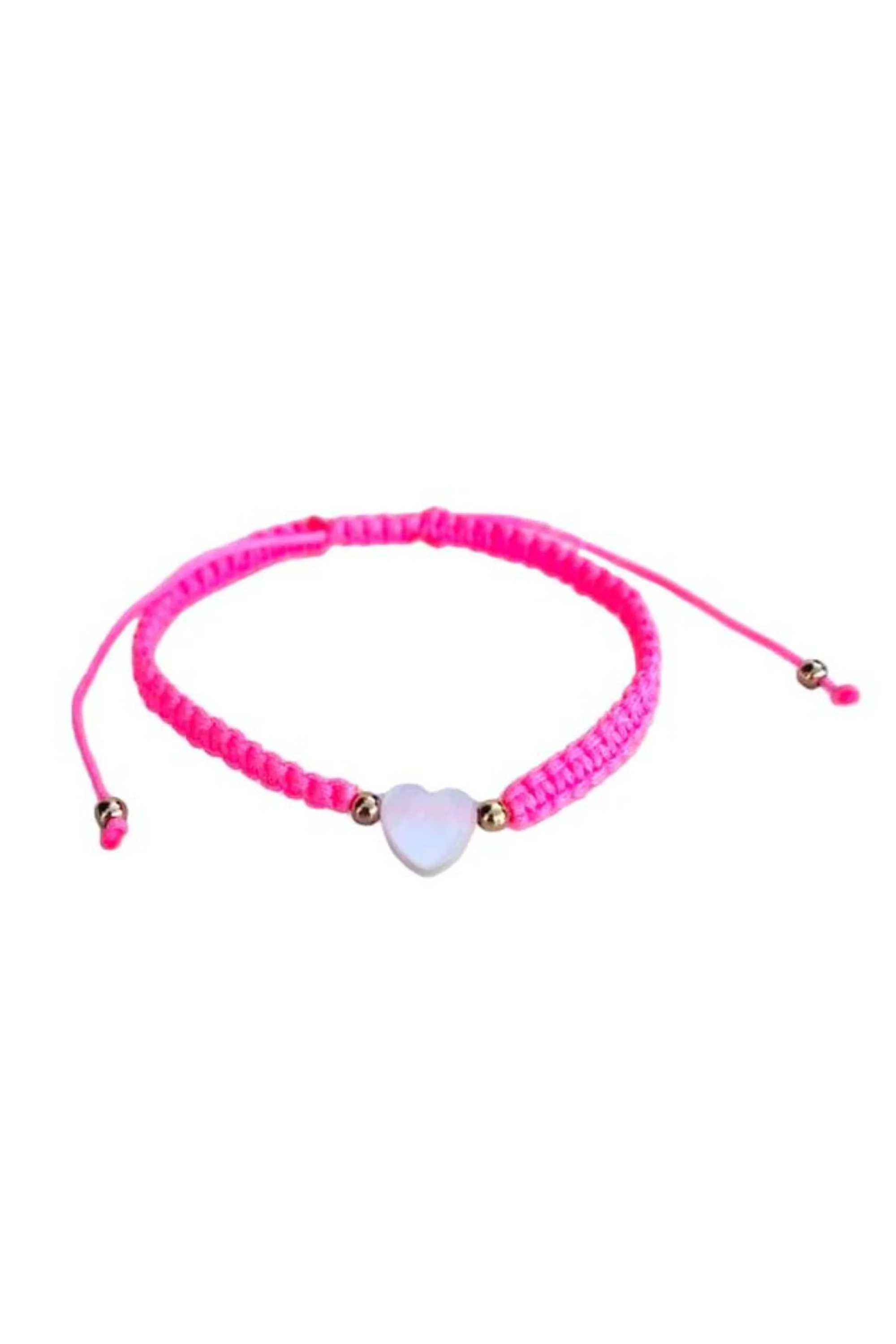 Adults -  Star - Mother of Pearl Citron Bracelets - Neon Pink