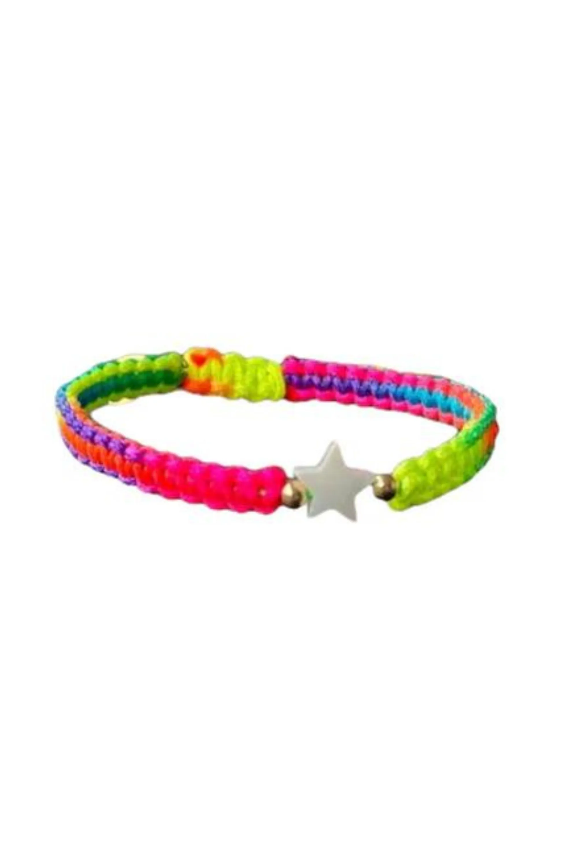 Adults - Star -Mother of Pearl Citron Bracelets - Rainbow