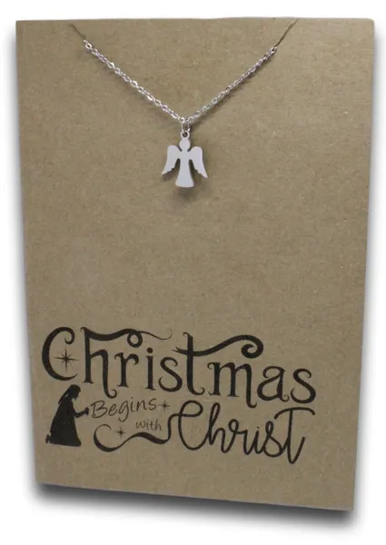 Angel Pendant & Chain - Card 177