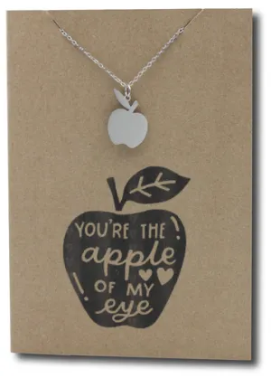 Apple Pendant & Chain - Card 494