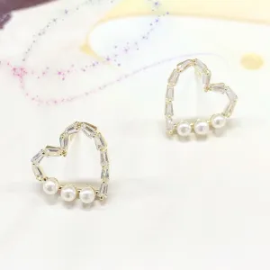 Audrey Heart Shaped Earrings