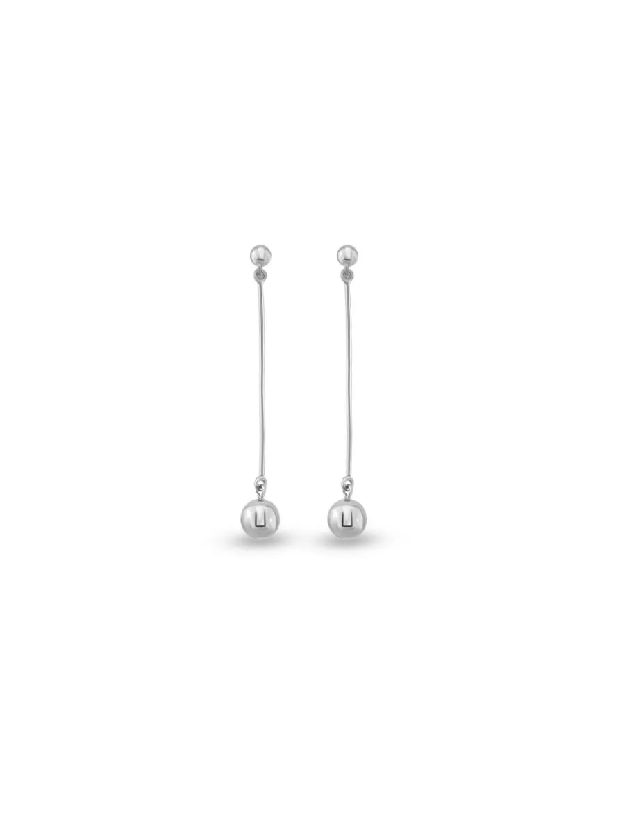 Ball Earring Silver