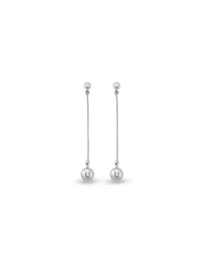 Ball Earring Silver