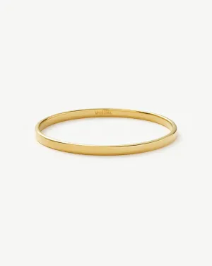 Classic Bangle | 18k Gold Plated