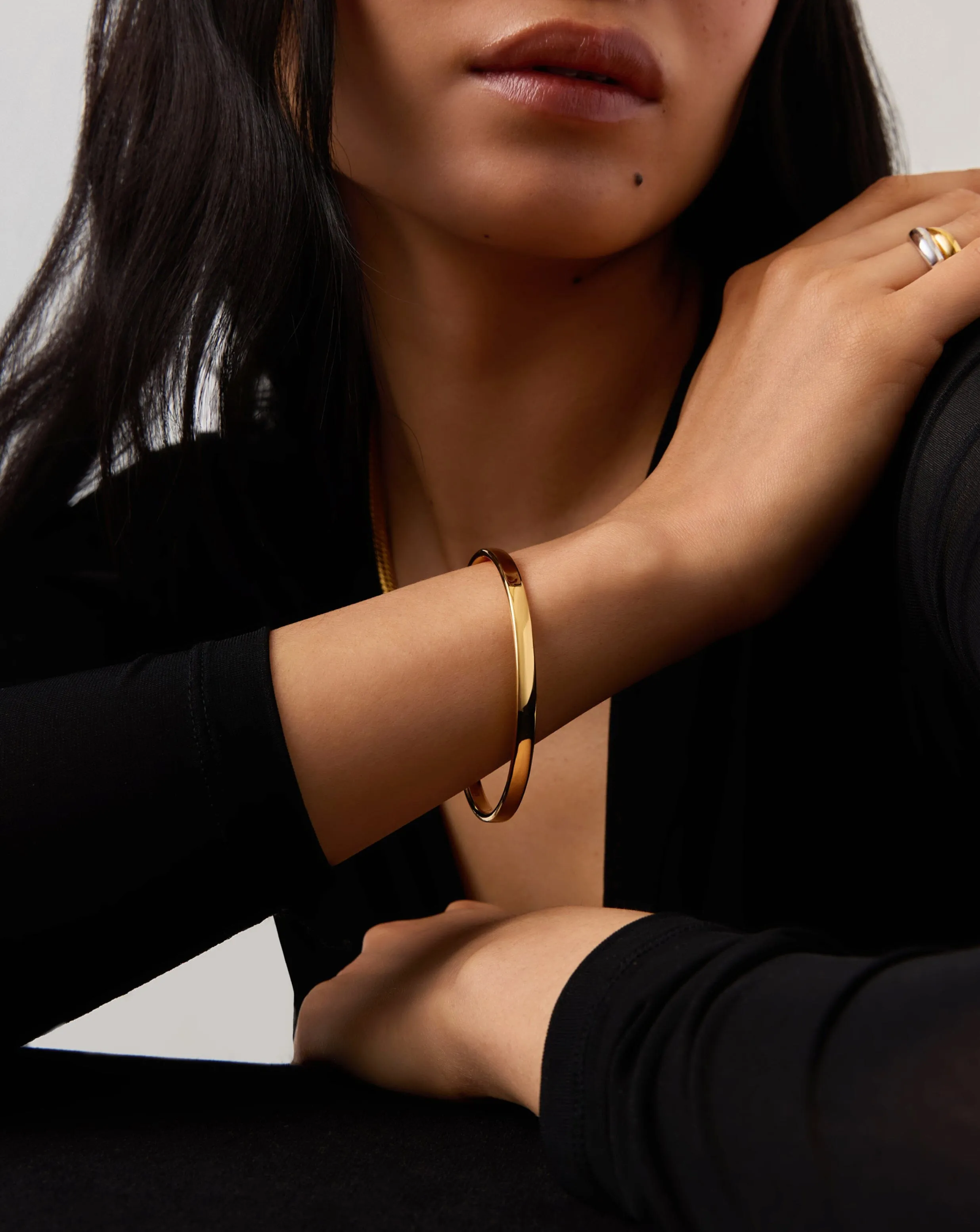 Classic Bangle | 18k Gold Plated