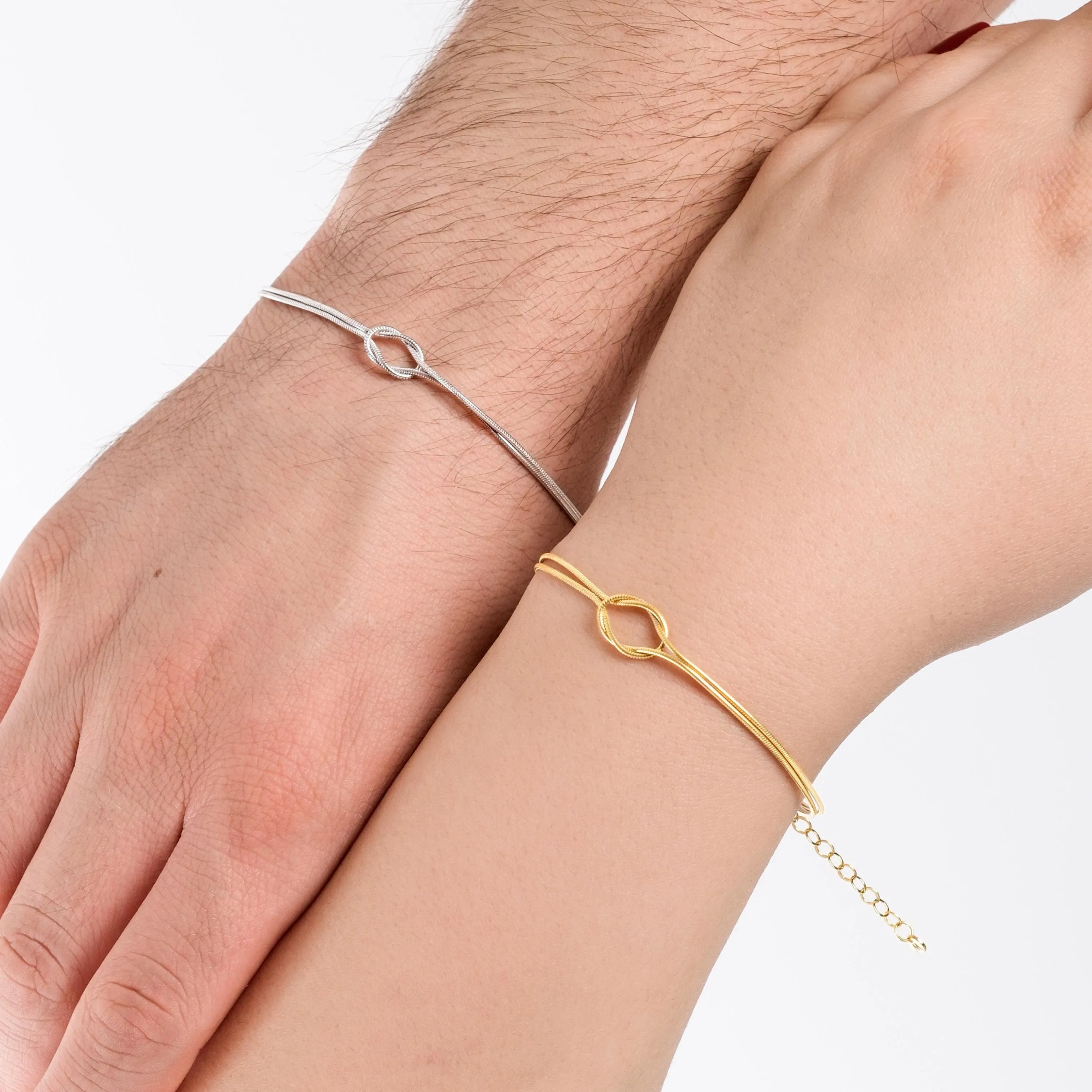 Couples Bracelet | 14K Gold Vermeil