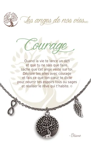 Courage: Charm Necklace