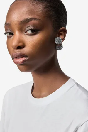 Crystal-Embellished Xl Atom Earring