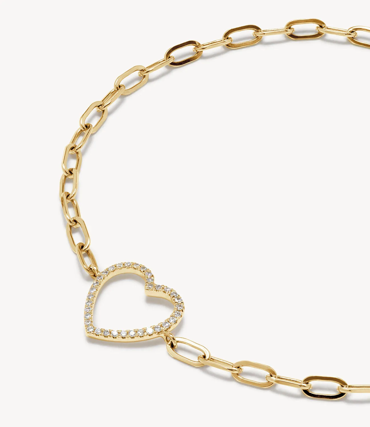 Diamond Big Love Bracelet