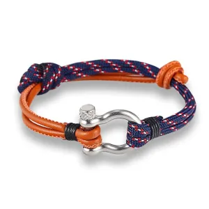 Domenico Leather Rope Bracelet