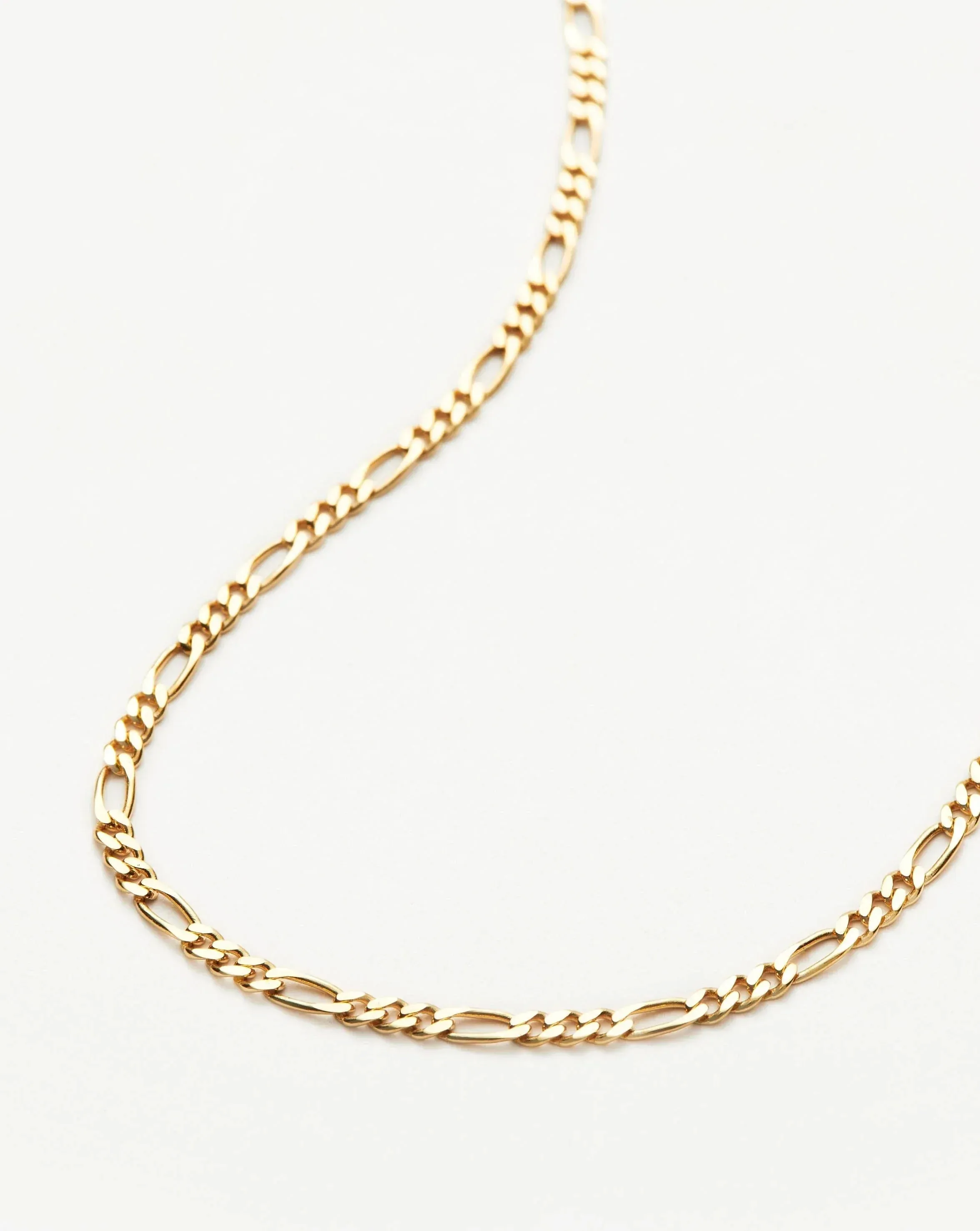 Fine Figaro Chain Necklace