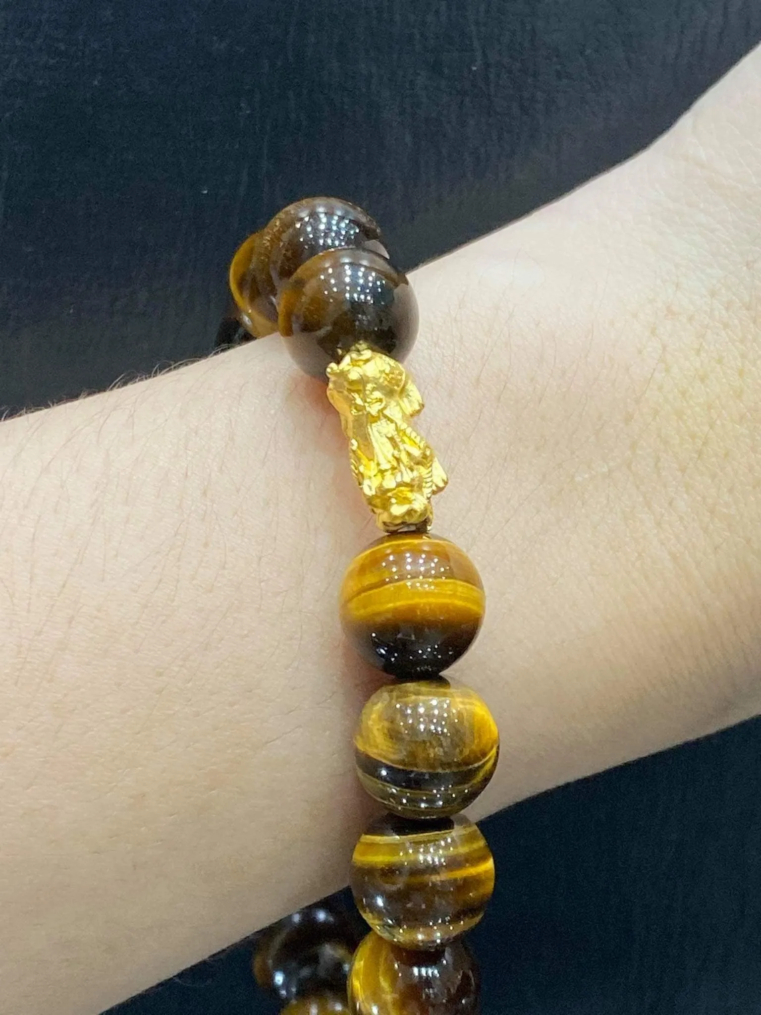 #GOLD2024 | 24K Gemstones Bead Bracelet