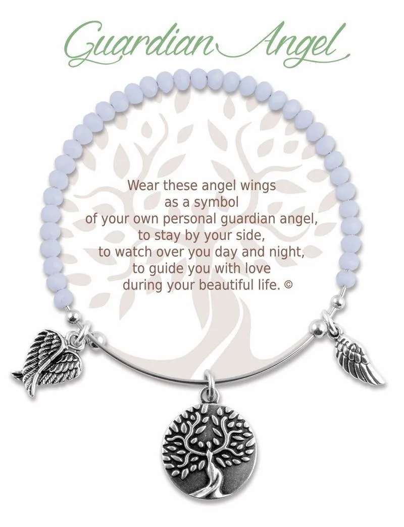 Guardian Angel: Radiant Stone Bracelet