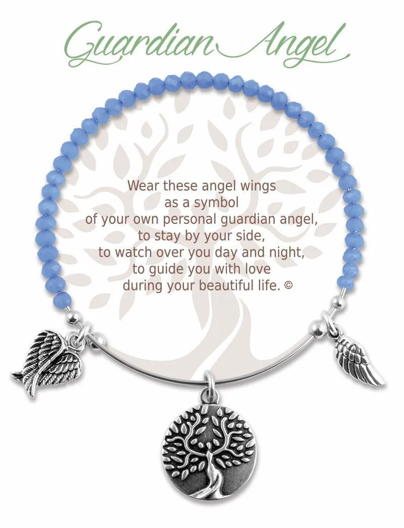 Guardian Angel: Radiant Stone Bracelet