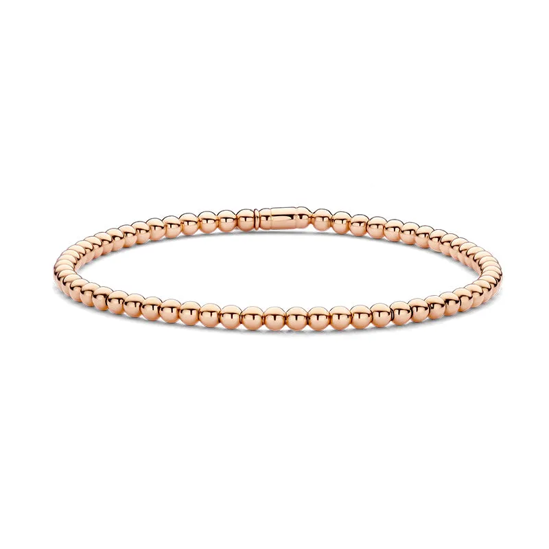 Hulchi Belluni 18KR Gold Stretch Bracelet - 20341M-R