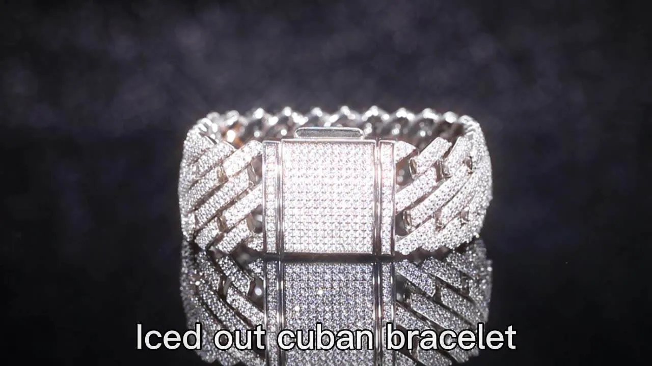 Iced out Cuban Bracelet