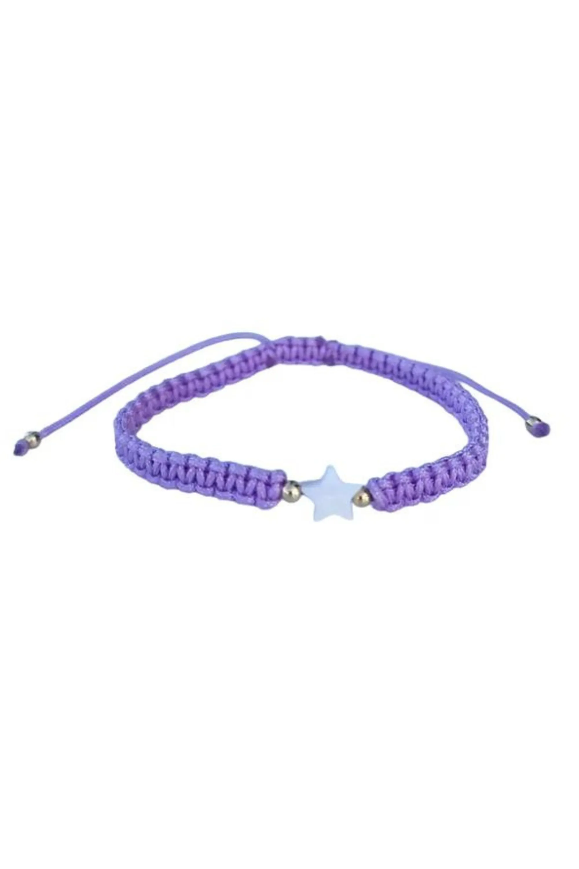 Kids - Heart - Mother of Pearl Citron Bracelets - Lila