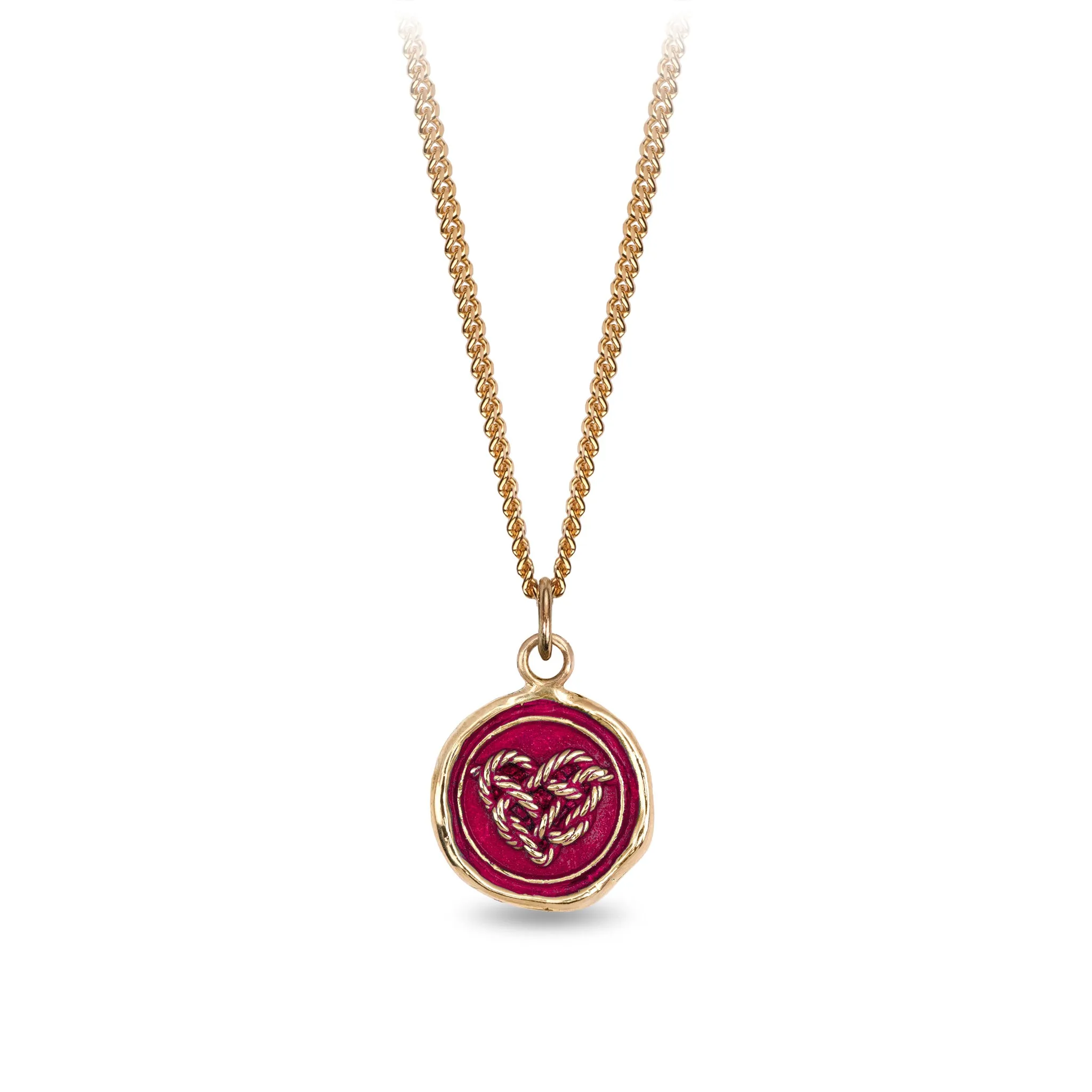 Love Knot 14K Gold Signature Talisman - True Colors