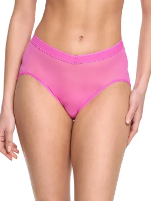 Mesh French Brief Berry Burst Pink