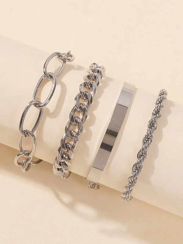 Original Cool Statement Chains Bracelet