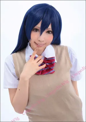 "Love Live!" Umi Sonoda style cosplay wig