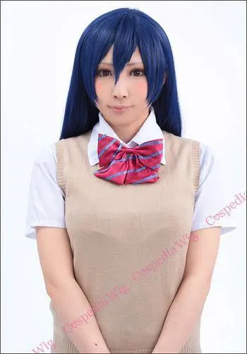 "Love Live!" Umi Sonoda style cosplay wig