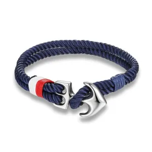 Saint-Tropez Anchor Solid Rope Bracelet