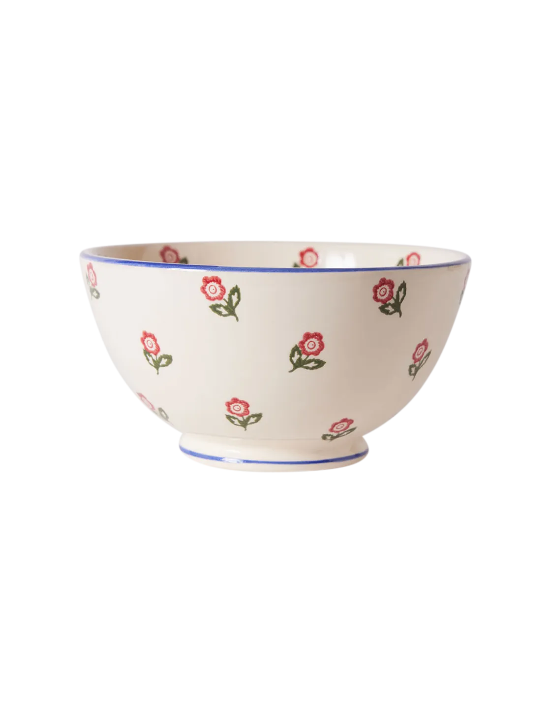 Scattered Rose Deep Serving Bowl