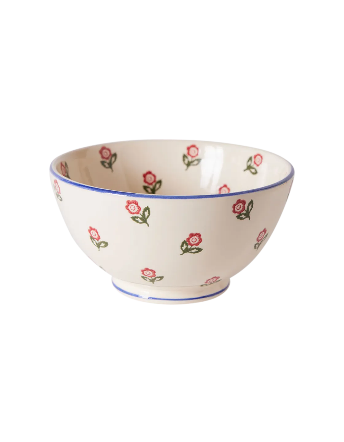 Scattered Rose Deep Serving Bowl