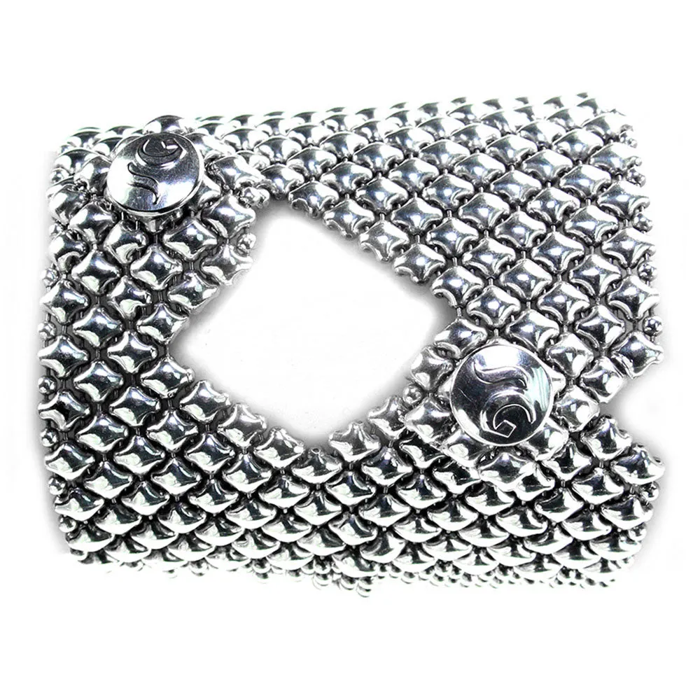 SG Liquid Metal B104-N (Chrome Finish) Bracelet by Sergio Gutierrez