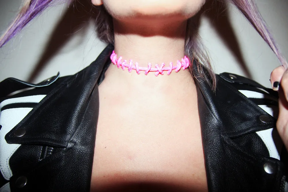 STITCHES CHOKER