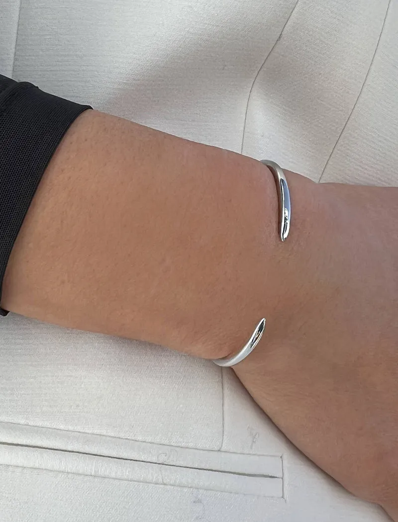 SUCCESS 2-Way Sterling Silver Cuff Bracelet