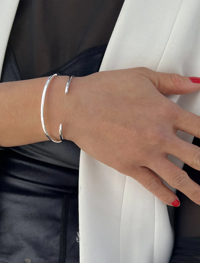 SUCCESS 2-Way Sterling Silver Cuff Bracelet