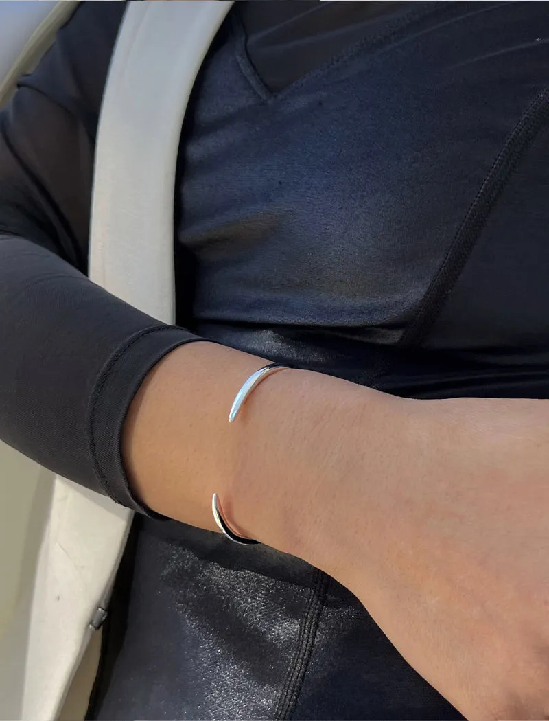 SUCCESS 2-Way Sterling Silver Cuff Bracelet