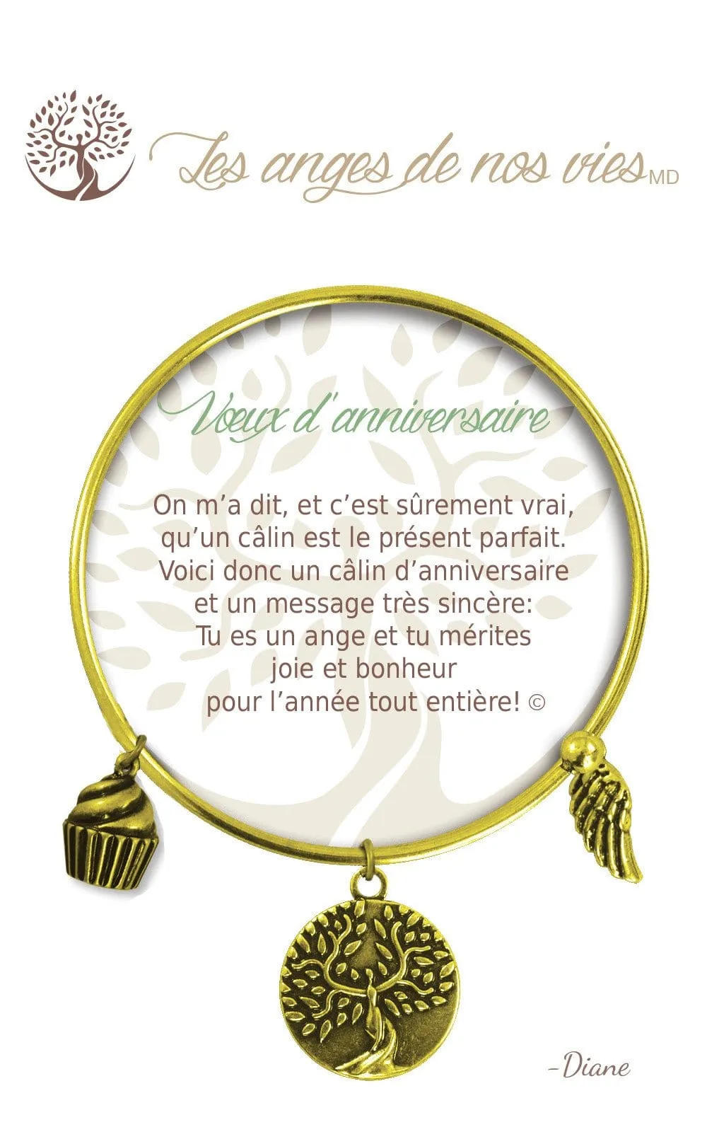 Voeux d'anniversaire: Charm Bracelet